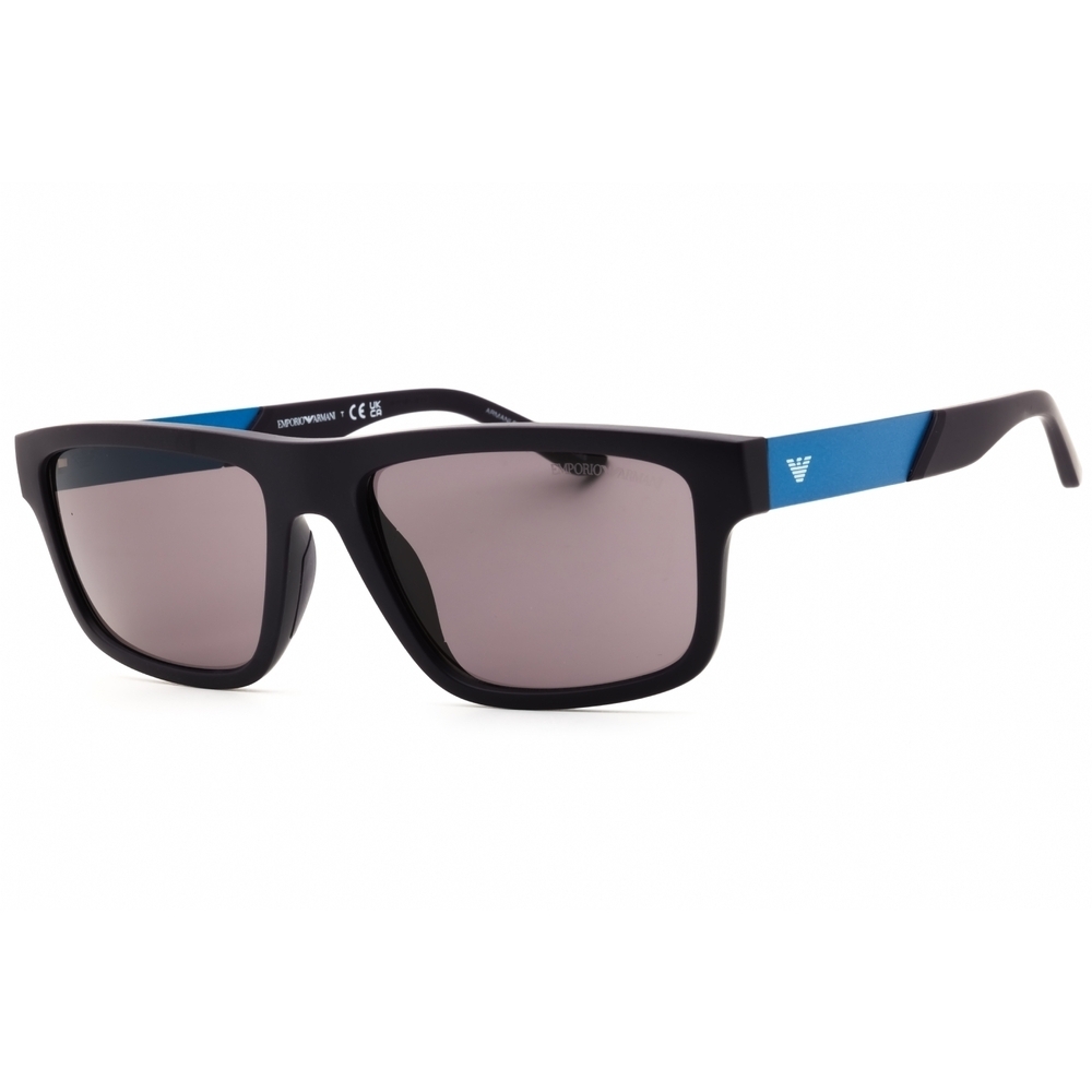 Emporio Armani EA4244U Sunglasses Violet Acetate Rectangular